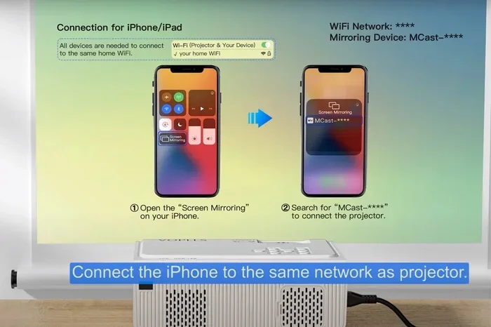 Can I Connect My iPhone to a Mini Projector Wirelessly
